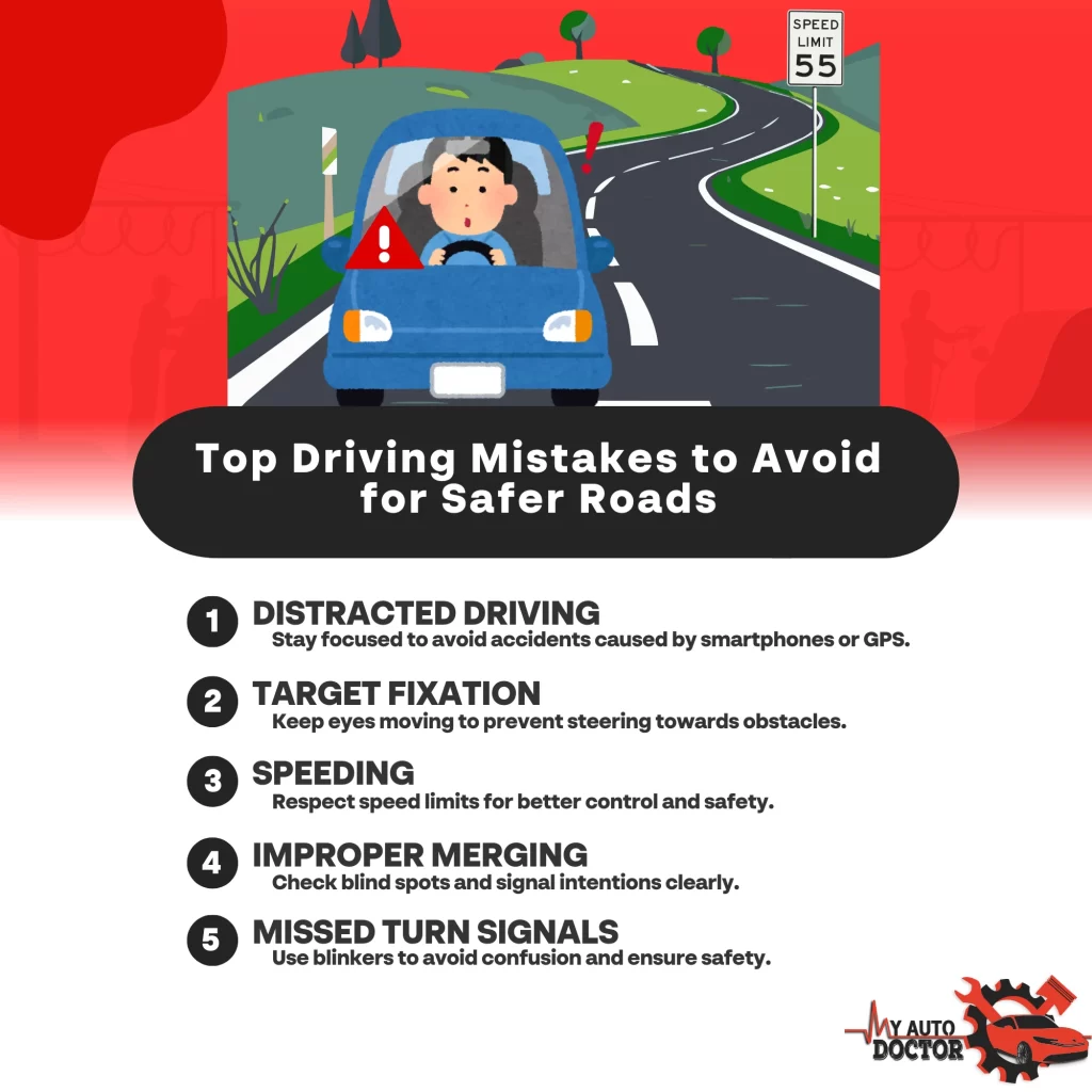 5 Most Common Driving Mistakes? My Auto Doctor